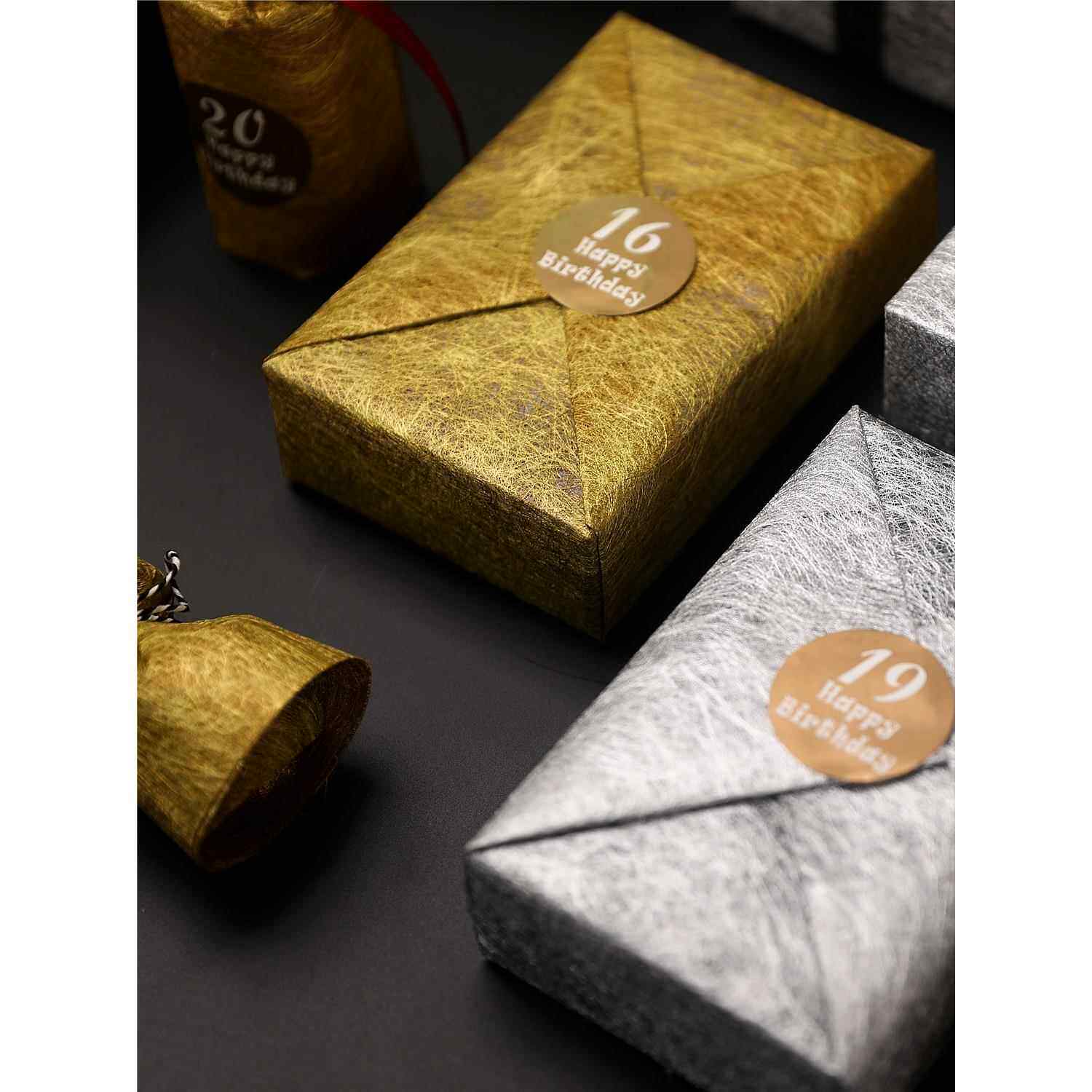 金色银色创意包装云丝纸生日节日商务礼品礼物DIY红酒瓶包装纸