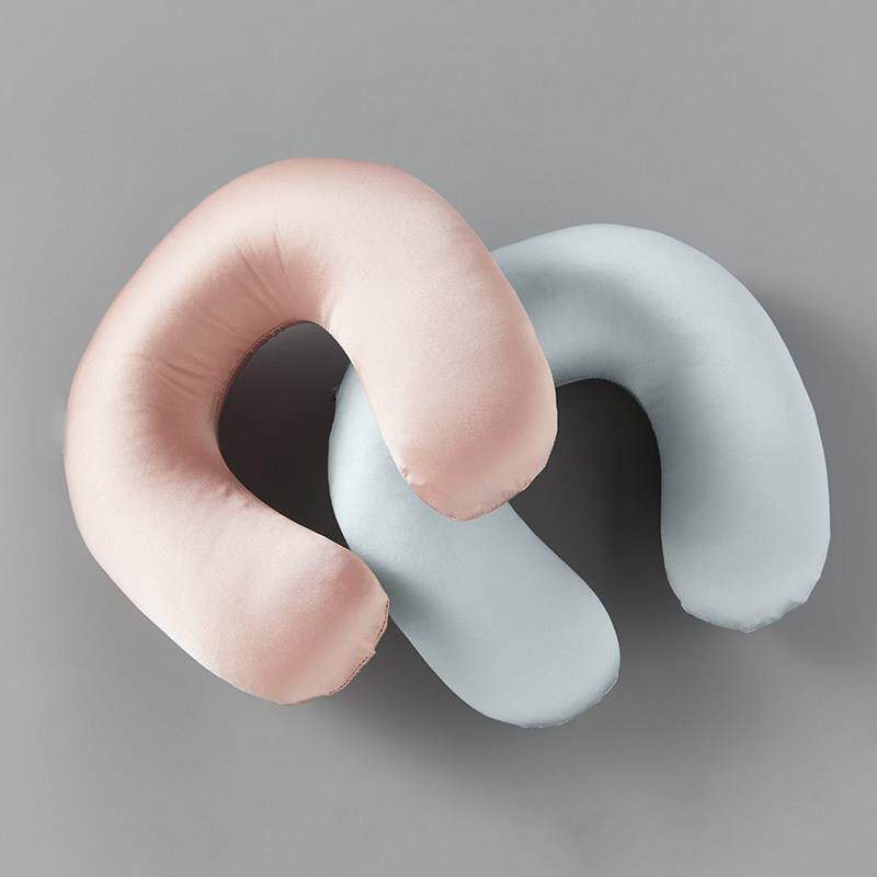 Cnsilk桑蚕丝真丝儿童U型枕护颈枕婴儿枕头旅行护脖子颈椎车用睡