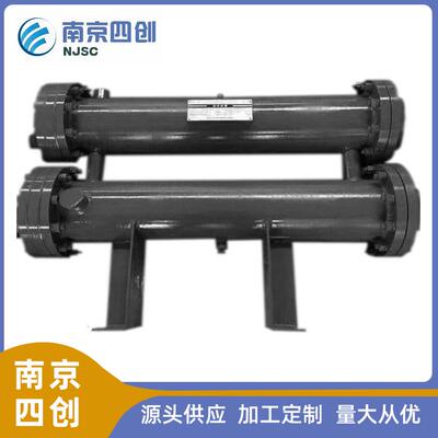 复盛螺杆空压机油冷却器711632E1-71000/2复盛水冷却器换热散热器