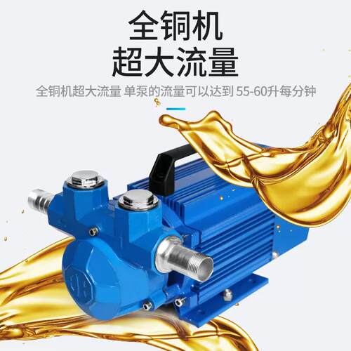 卡维特汽油防爆抽油泵12V24V220V车载加油机导油泵