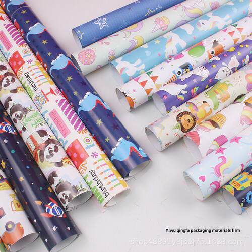 thickened gift wrapping paper for a gift box gift wrapping
