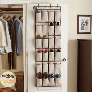 门后收纳袋鞋 置物袋 子挂袋房间整理收纳神器墙上免打孔宿舍壁挂式