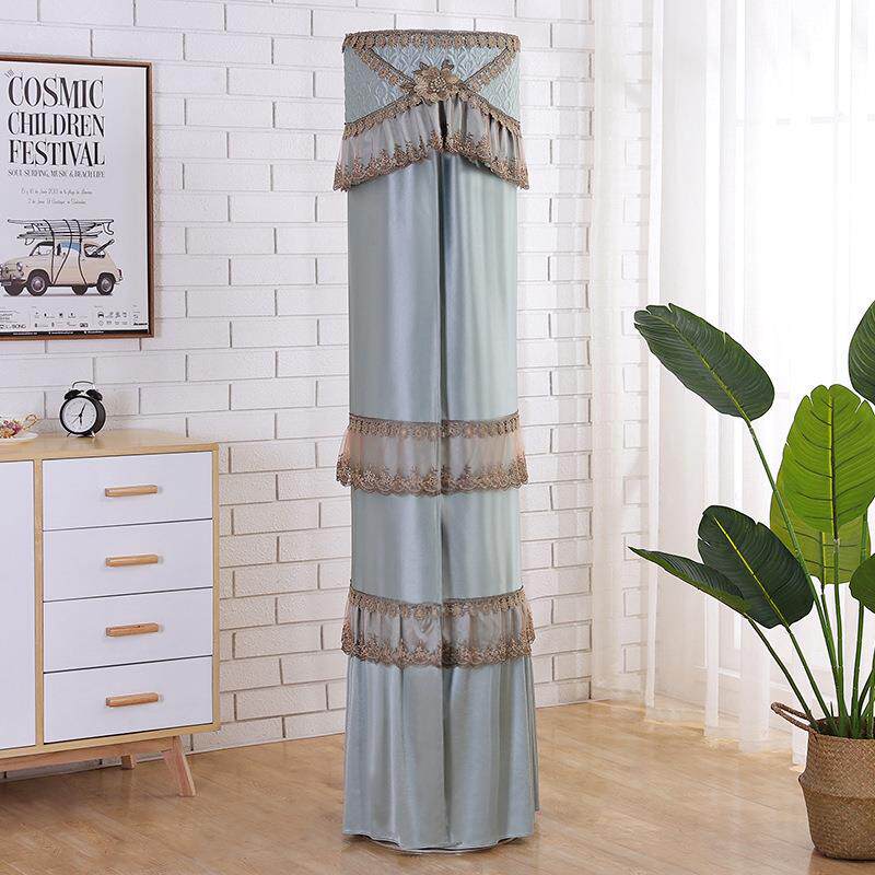 空调罩套圆形圆柱柜机客厅柜式防尘罩立式保护套家用家居轻奢