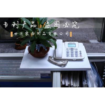 实木办公桌隔板十字T字L型签字台工位打印机电话机文件桌面置物架