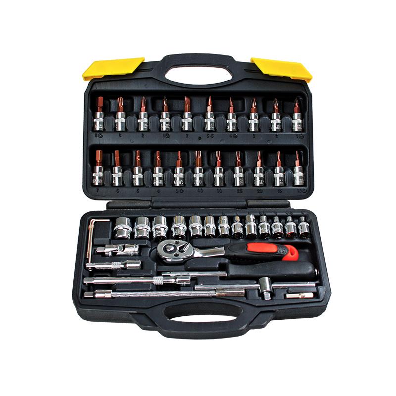 正品科4筒6件套扳手组组合工具套装德赛国品质汽修套摩托车维修工