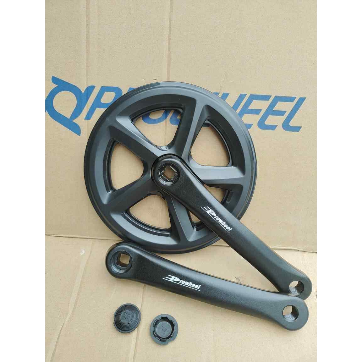 台湾浩盟42齿变速自行车牙盘折叠车牙盘山地车牙盘单盘铝合金曲柄