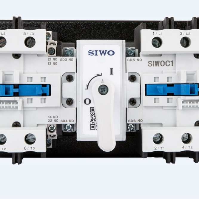 沈阳斯沃厂家设备接触器-机械应急启泵型SIWOC1(显示)直启产品