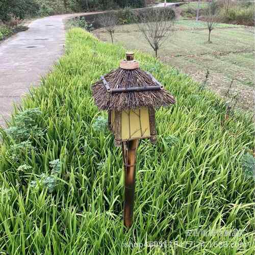 YCZD01紫户防水插地草坪灯庭灯复古田竹园风院民宿外农庄公园草地