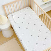 婴儿床床笠宝宝小床单纯棉a类拼接床垫套罩专用新生儿童床盖床罩i