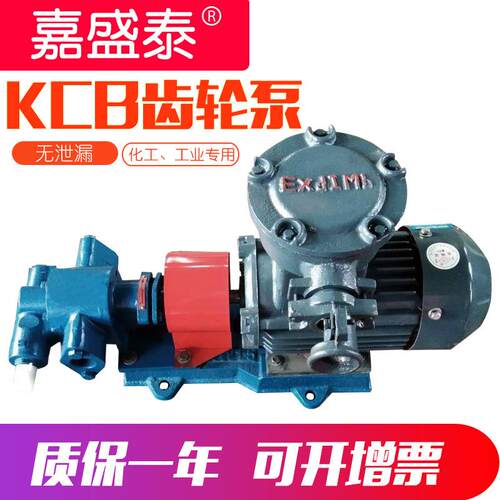 厂家供应轮齿式抽油泵kcb8.3防1爆微MRF型齿轮道泵头管输送高扬程