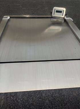 双层超低小地磅可以冲洗1吨2吨304不锈钢地磅485modbus协议