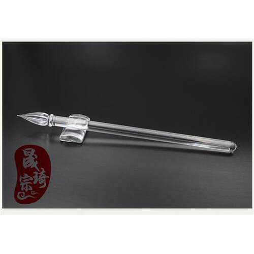 创意玻璃蘸水笔沾水笔玻璃笔日韩文具笔袋钢笔纯净