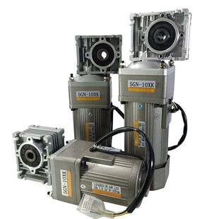 40W750W RV03040大速比慢转速涡轮蜗杆二级减速电机 220V380V