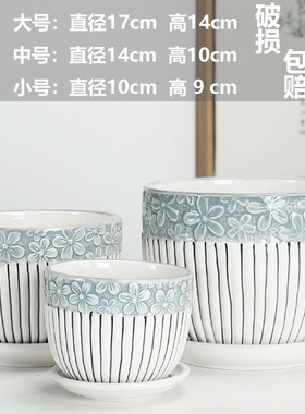 TEMU厂家陶瓷花盆花盆花盆花瓶