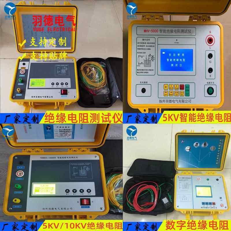 优惠供应数字绝缘电阻表绝缘电阻测试仪5KV兆欧表绝缘电阻表