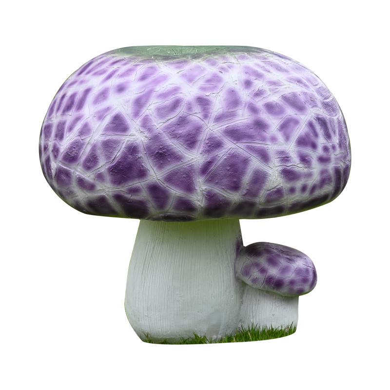 户外仿真蘑菇雕塑庭院花园草坪公园绿化园林景观装饰品幼儿园摆件