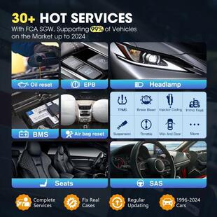 道通AUTEL PRO KIT汽车诊断仪检测电脑ECU解码 故障清除 MP808BT