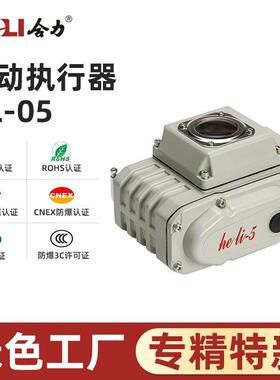 HL系列精小型阀门电动装置环保能源角行程执行器HL-05