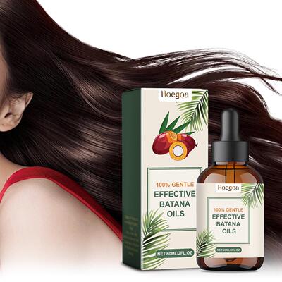 HOEGOA Rosemary Bataana Hair Oil Nourishes Dry Hair, Hydrate