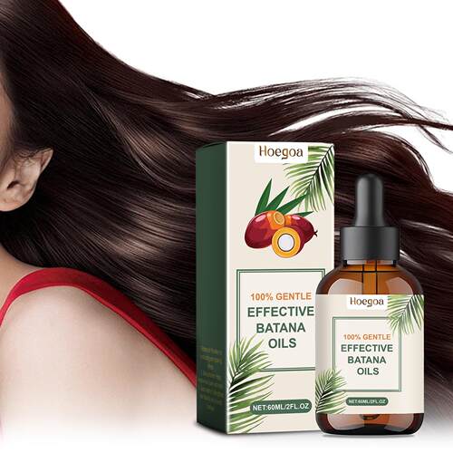 HOEGOA Rosemary Bataana Hair Oil Nourishes Dry Hair, Hydrate
