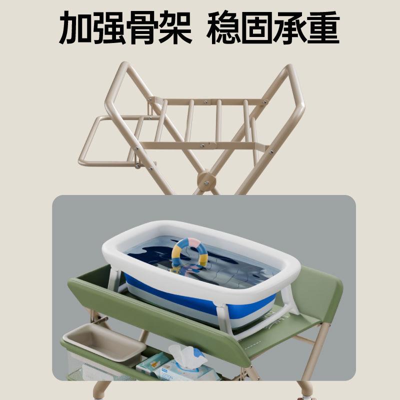 尿尿布台婴护10069025儿理台床换布湿宝多功能宝可折叠抚触台