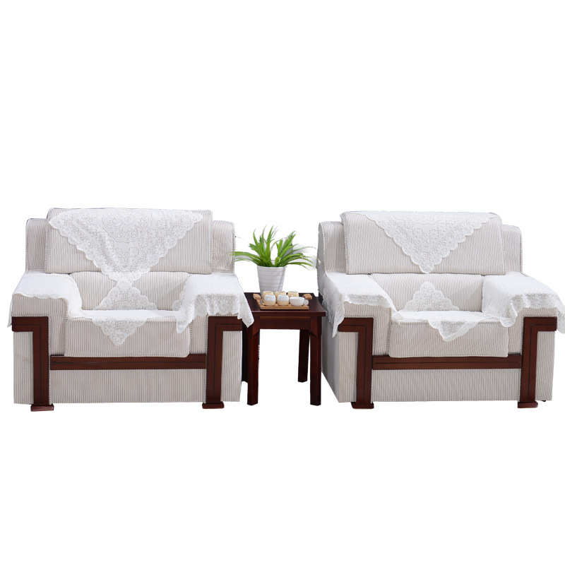 布艺单人沙发商务会议办公室贵宾接待室简约轻奢茶几桌椅组合定制