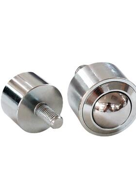 仑本万向球KSM38FL整体车制重型万向轮输送球滚轮轴承牛眼球