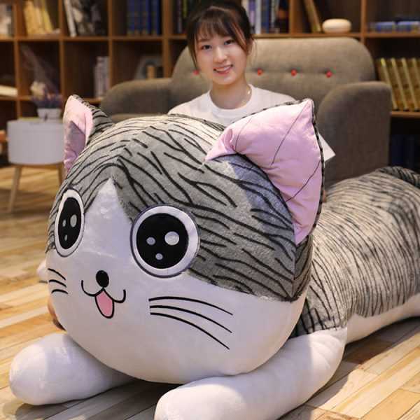 起司猫公仔小猫咪毛绒玩具布娃娃可爱睡觉抱枕儿童玩偶大号礼物女