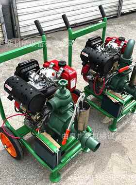 便携式涝水泵排推汽车VBW款排涝离抽心泵油机抽水泵