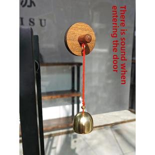 进门提醒铃铛挂门上风铃挂件入户门铃吸门式风铃店铺冰箱贴大门挂