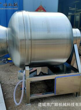 牛肉快速腌制机械不锈钢鱼柳嫩化机滚揉机可调速型真空入味机