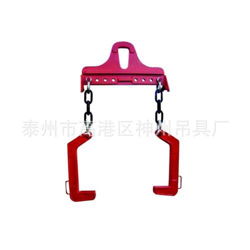 SW105专业设计定做双卷钢带C型吊钩带钢双钩吊具卷线吊具