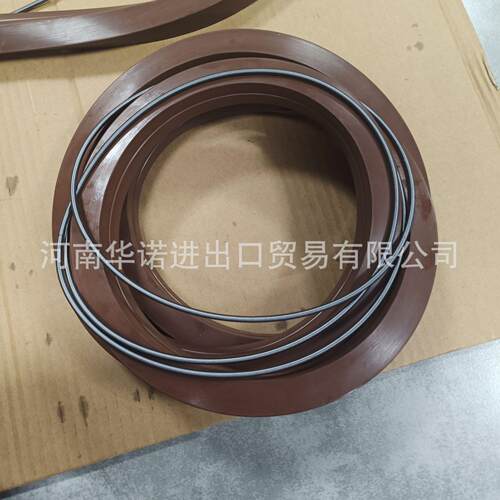 J型无骨架油缸密封件 NBR FKM 材质 带弹簧 油封710*760*25