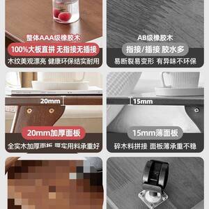 实木沙发边几柜迷可移动桌子带轮你SGZ茶厅几客小户型家用角几茶