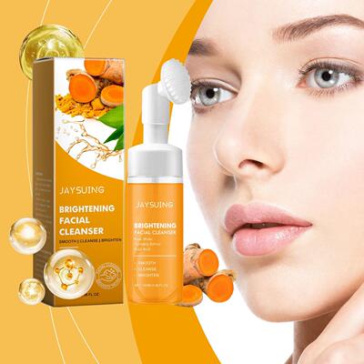 JAYSUING Turmeric Cleansing Milk - Gently cleanses the face,