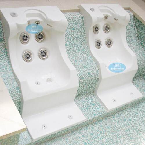 泳池水疗设备水疗池按摩池SPA设备太空豪华座椅床坐浴床按摩