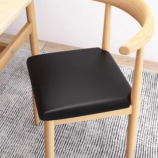餐椅家用原木风书厅桌凳子NNS现木代简约餐餐桌靠背椅角子实铁艺