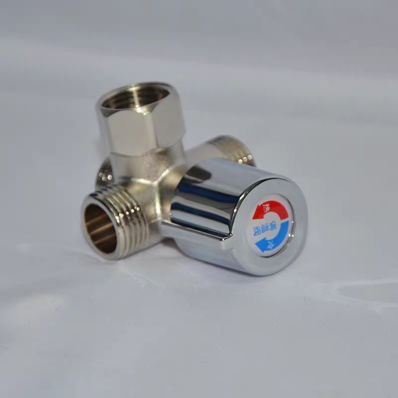 调温阀饮水机配件冷热水混合水温调节饮水机热水器通用温度控制阀