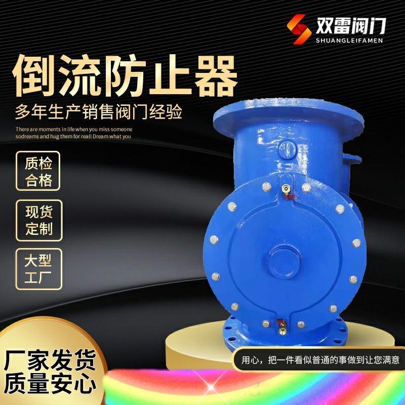 DF41X防污隔断止回阀dn100法兰倒流防止器球墨铸铁