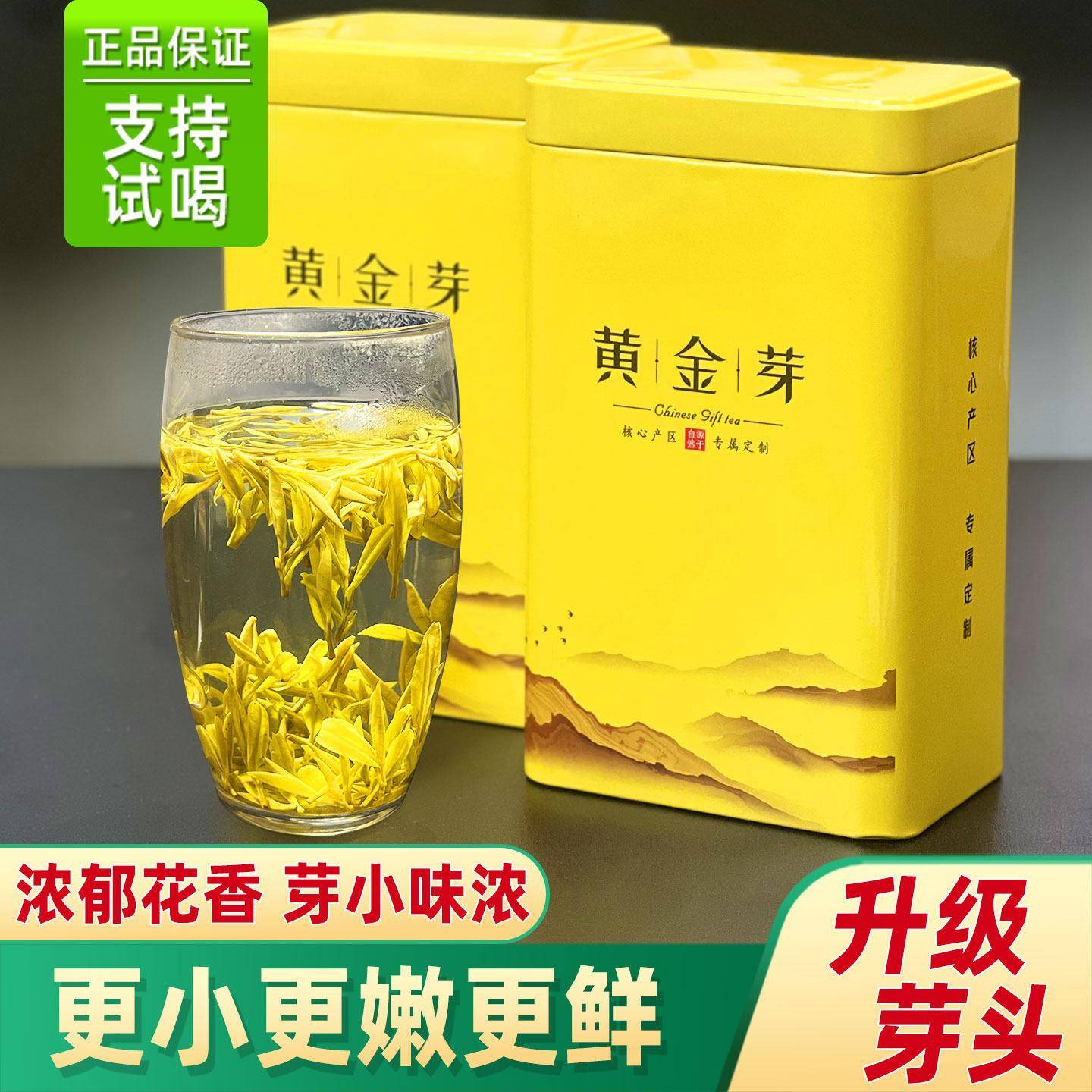黄金芽2026新茶安吉正宗特级一芽一二叶黄金芽茶叶经营店正品250g