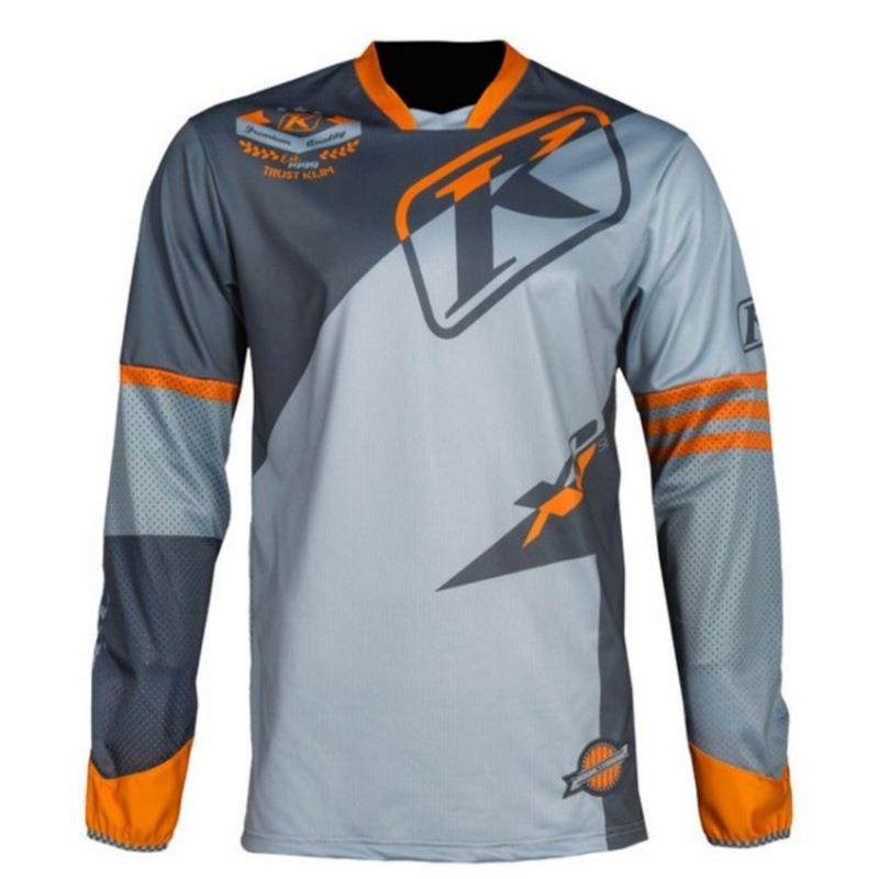 KLIM速降服夏季山地越野摩托车骑行服男长袖大码速干T恤赛车