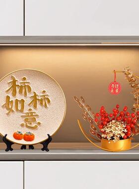 平安CABJ1030喜乐摆件高档奢厅酒柜饰品装家居玄关电视柜乔迁新轻