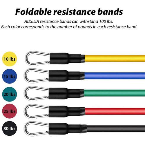 Fitness Pull Rope Elastic Resistance Bands Gym Home sports