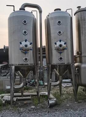 二手浓缩蒸发器不锈钢低温蒸发提取单效外循环浓缩器蒸发结晶设备