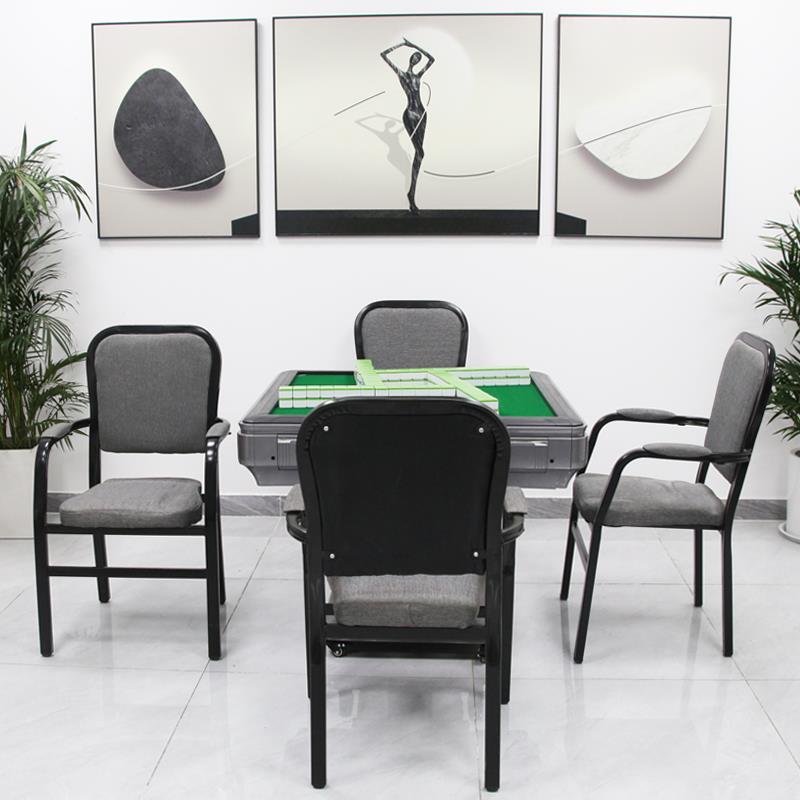 麻将桌椅子加厚凳子靠背棋牌室座椅茶楼宾馆全自动麻将机椅子包邮