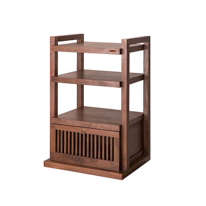 音响机架功放机柜功放架子音响架子机柜实木专业放置架带抽音响柜