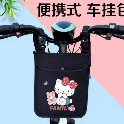 电动车双层挂物包电瓶车收纳袋挂包储物兜手机袋专用防水抗压车载