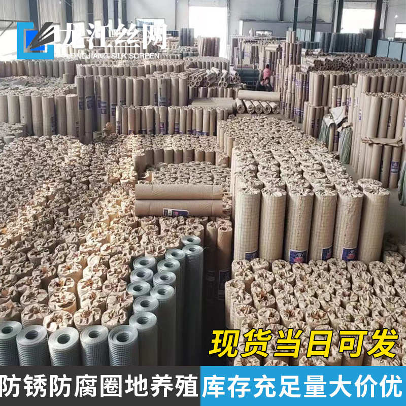 热镀锌电焊网铁丝网保温抹灰钢丝挂网养殖网圈玉米网不锈钢电焊网