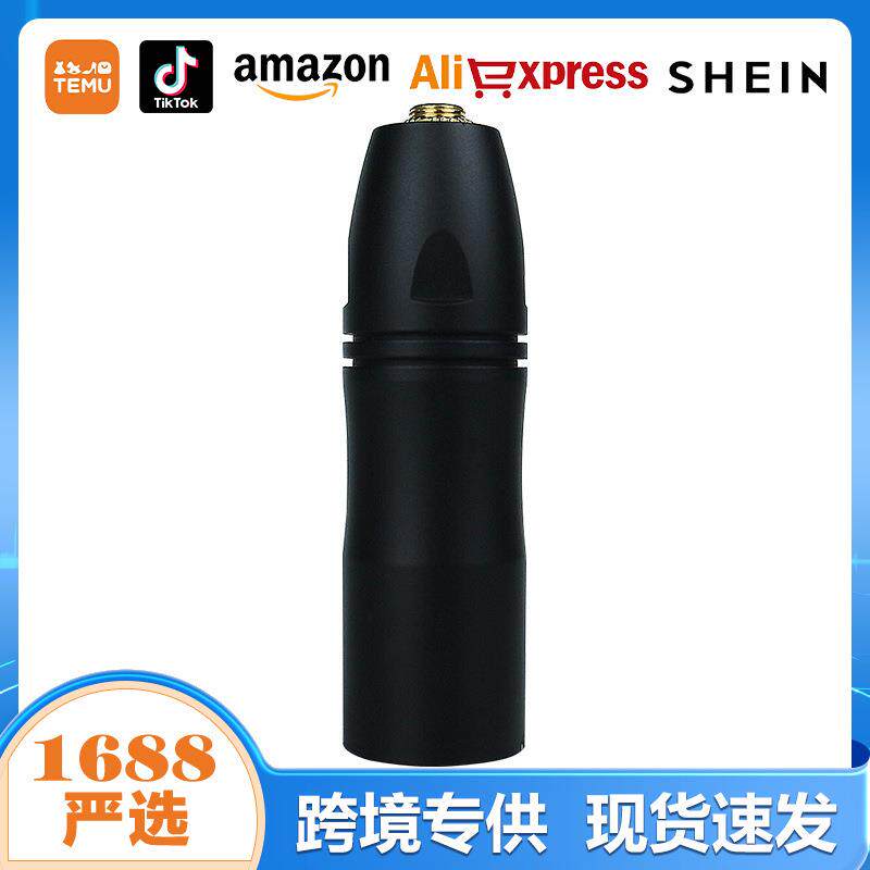 转接头3.5mm转卡农XLR音频转接线48V幻象供电转换头降压声卡转3.5