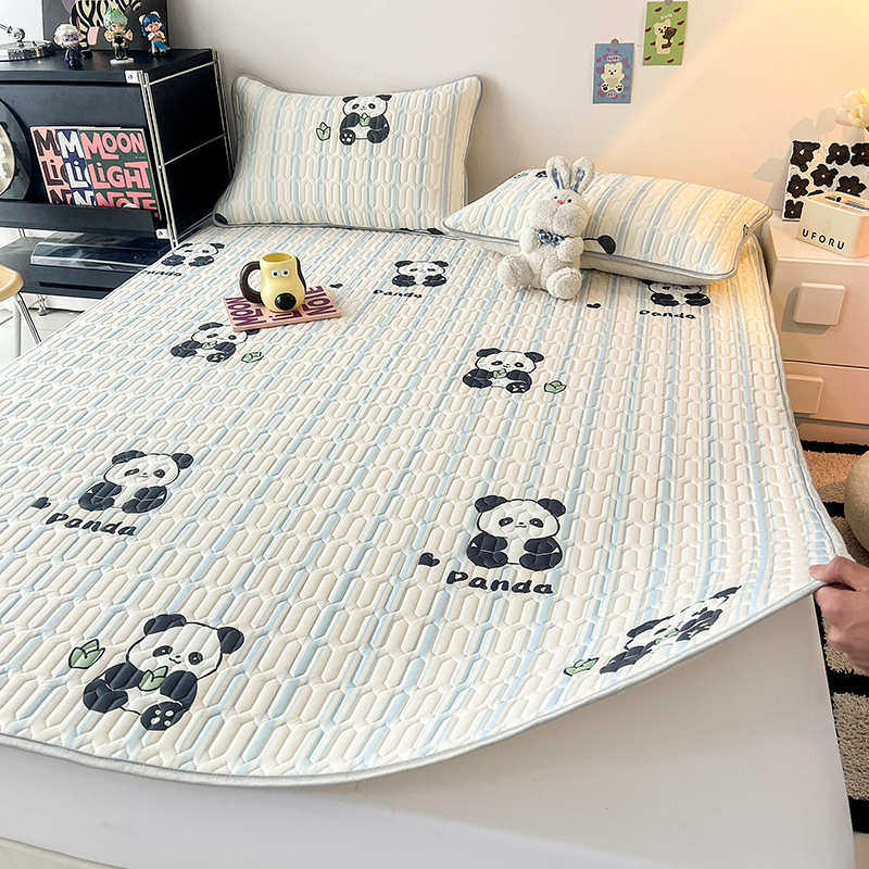 儿童冰丝乳胶凉席夏天2024新款学生单人可机洗夏季软凉席子可折叠,床上用品,乳胶席,淘宝优惠券,粉丝福利购,淘宝优惠卷